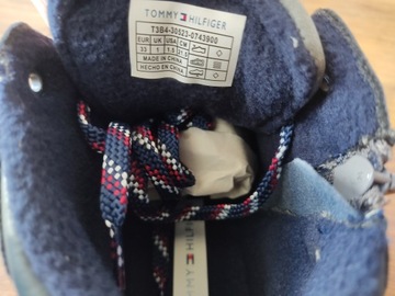 Утепленные зимние ботинки TOMMY HILFIGER, размер 33
