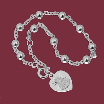 Наручные четки - браслет - Серебро пр. 925