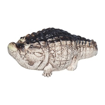 Фигурка крокодила, чайная статуя домашнего животного, орнамент в виде крокодила, 7,5 см x 3,5 см x 3,5 см