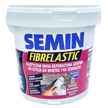 Fibrelastic szpachl. masa reperacyjna 1,5kg Semin