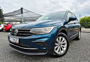 Volkswagen Tiguan II SUV Facelifting 2.0 TDI 150KM 2021 Volkswagen Tiguan LIFT DSG Navi Led 3xKlimatronik Kamera 2xPDC Oryginal