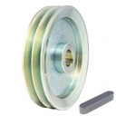 Шкив шкив сзайба 2х17 2HB hb 140 28 + ШПОНКА