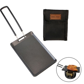 Mini Grill Pan Grill Patelnia Patelnia na Kemping