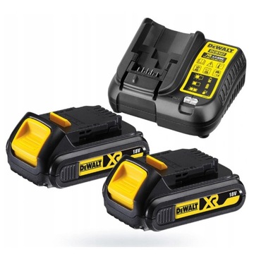 ДРЕЛЬ-ОТВЕРТКА 18В 2х1,3Ач ОТВЕРТКА DEWALT