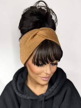 ЖЕНСКАЯ ПОВЯЗКА НА ГОЛОВУ УШИ КРУЖКИ ТЮРБАН ТЕПЛЫЙ УЗЕЛ ПЕРЕМЕСТАЮЩИЙСЯ ЦВЕТ