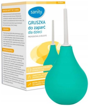 Sanity Gruszka do zaparć dla dzieci nr 5 6-12m