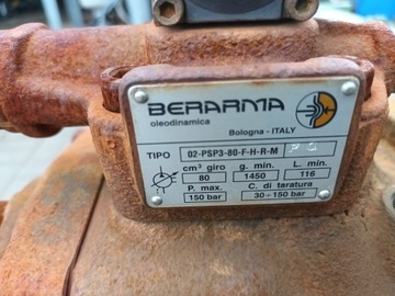 Гидравлический насос Berarma 02-PSP3-80-F-H-R-M 116LX2