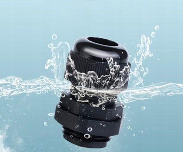 НАБОР XXL КАБЕЛЬНЫХ ВВОДОВ IP68 ВОДОНЕПРОНИЦАЕМЫЙ 3-16 мм ЧЕРНЫЙ Ввод 50 ШТ.