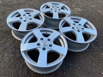 4X RÁFKY HLINÍK DIESEL TD 15"X6" ROZTEČ 5X112 ET47 NOVÉ OCTAVIA GOLF
