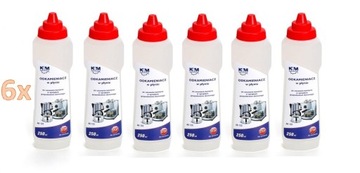 6x ODKAMIENIACZ W PŁYNIE DO EKSPRESÓW CZAJNIKÓW
