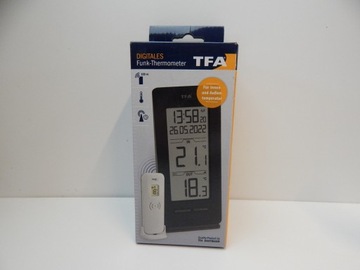 TFA 3030720190 Термометр черный