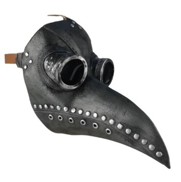 STRÓJ PRZEBRANIE DOKTOR PLAGI DŻUMA PELERYNA MASKA KRUK 2XL 3XL 182 188 CM