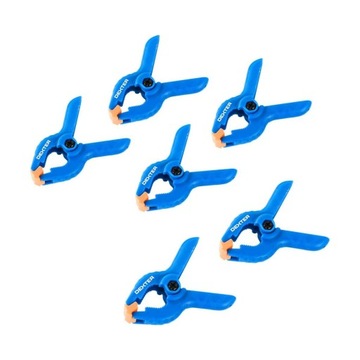 Zestaw ścisków klamrowych 65 mm 6 szt. Dexter