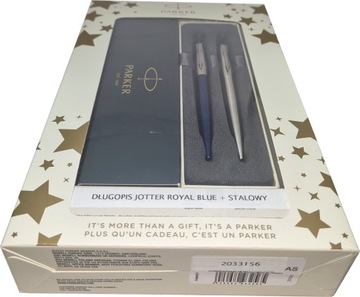 PARKER JOTTER DŁUGOPISY ROYAL BLUE STAINLESS STEEL