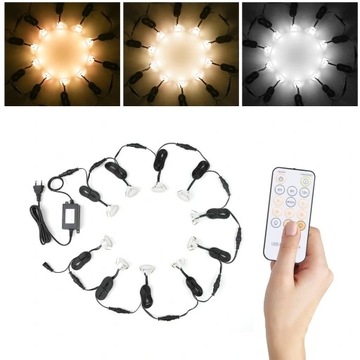 10 x Lampa ogrodowa IP67 LED najazdowa gruntowa