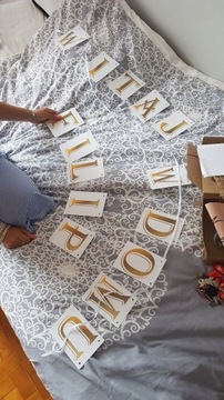 BANER DOWOLNY NAPIS PERSONALIZOWANY URODZINY CYFRY