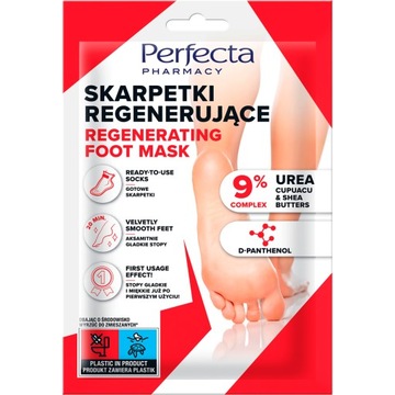 DAX Perfecta Pharmacy zabieg do stóp regenerujące skarpetki 59 ml