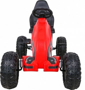 АВТОМОБИЛЬ GOKART С ПЕДАЛЬМИ БОЛЬШИЕ КОЛЕСА ТОРМОЗ OBC 100кг