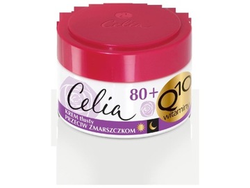 Celia Q10 Крем для лица жирный 80+ с эластином