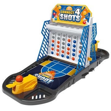 MINI KOSZYKÓWKA GRA ZRĘCZNOŚCIOWA RODZINNA LOGICZNA 6w1 WOOPIE