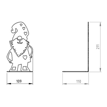 Подставка для книг DWARF LIBRARY SCHOOL HOME