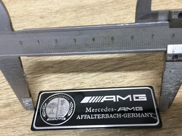 Эмблема Логотип Наклейка Надпись Черный Серебристый Для Mercedes AMG W221 W212 W211