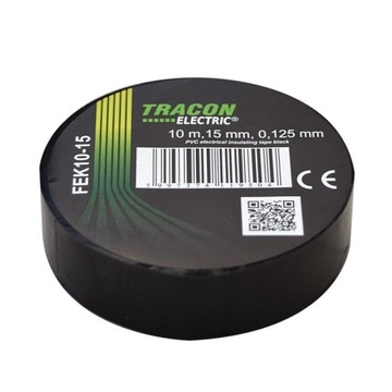 Taśma izolacyjna 10mx15mm czarna