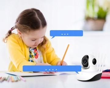 Wi-Fi КАМЕРА, ВРАЩАЮЩАЯСЯ В ПОМЕЩЕНИИ, HD PTZ-МОНИТОРИНГ