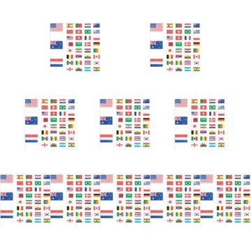 FLAGI ŚWIATA MIĘDZYNARODOWE FRANCJA MAŁA AMERYKA USA