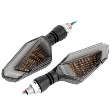 2 szt Kierunkowskazy motocyklowe LED