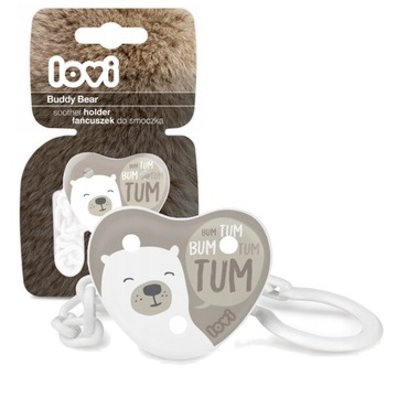 Цепочка для пустышки LOVI Buddy Bear