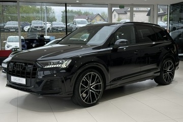 Audi Q7 II SQ7 Facelifting 4.0 TFSI 507KM 2021 Audi SQ7 V8 TFSI Quattro, Laser, PL, 1-wł, FV23%