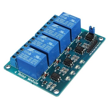 w-5V 4-канальный модуль релейного управления с оптопарой для управления умным домом