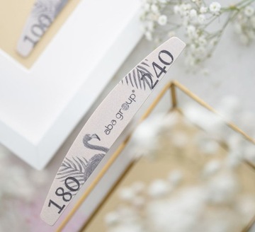 Пилочка для ногтей Crescent 180/240 Тонкая фольга Aba Group 500 шт.