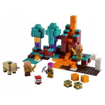 LEGO MINECRAFT ПРЕДУПРЕЖДЕННЫЙ ЛЕС 21168