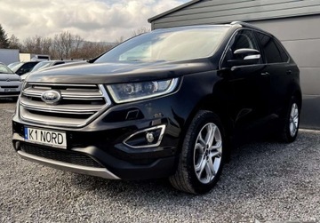 Ford Edge II SUV 2.0 TDCi Twin-Turbo 210KM 2016 Ford Edge Bezwypadkowy, FV23, 4x4, KredytowanieLeasing, Gwarancja 12m Gh, zdjęcie 4