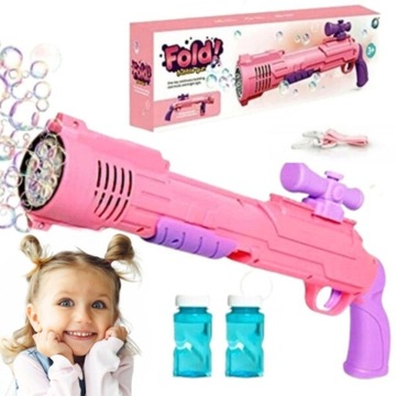 BUBBLE ПИСТОЛЕТ BUBBLE МАШИНА АВТОМАТИЧЕСКИЙ + ЖИДКОСТЬ