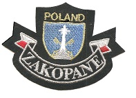 aplikacja naszywka zakopane pamiątka upominek haft