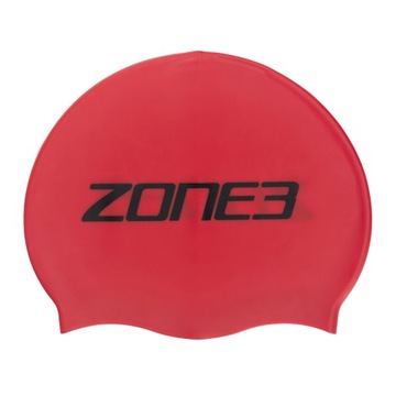 Czepek pływacki ZONE3 czerwony SA18SCAP108_OS OS