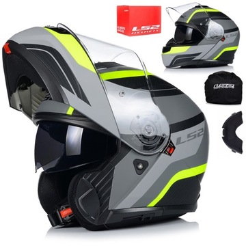 KASK MOTOCYKLOWY | LS2 FF908 STROBE II | SZCZĘKOWY SYSTEM PINLOCK + BLENDA