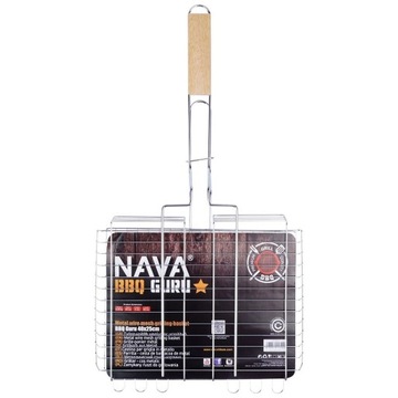 Корзина для гриля металлическая BBQ GURU 32x24,5 см /NAVA