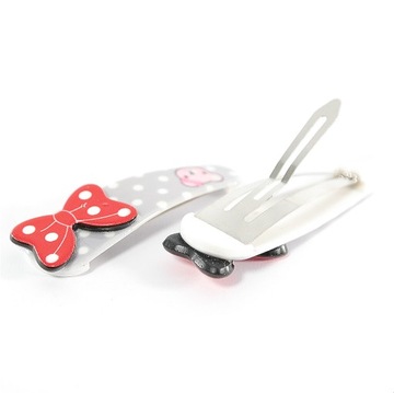 Заколки для волос Бантики Metal Pyki