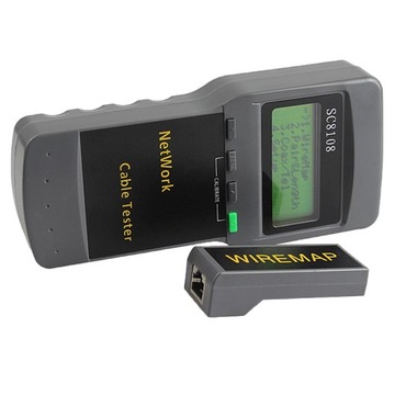 Przenośny tester kabli sieci bezprzewodowej, SC8108