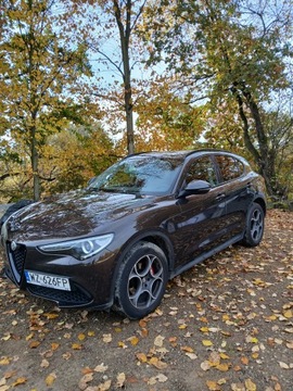 Alfa Romeo Stelvio SUV 2.0 Turbo 200KM 2018 Alfa Romeo Stelvio 2019 czerwiec b-tech q4 faktura VAT, cesja, zdjęcie 1