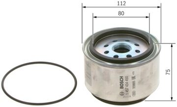 BOSCH 1 457 434 450 FILTR PALIVA