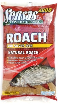 ZANĘTA SENSAS 3000 ROACH and silver fish PŁOĆ 1KG