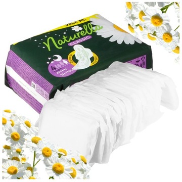 PODPASKI NATURELLA NIGHT CLASSIC 14SZT ZE SKRZYDEŁKAMI NA NOC CHŁONNE XL