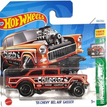 HOT WHEELS '55 CHEVY BEL AIR GASSER HW REVERSE RAKE 2024