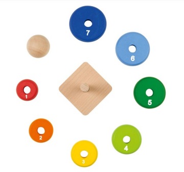 WIEŻA edukacyjna NIEMIECKA JAKOŚĆ DREWNO NATURALNE