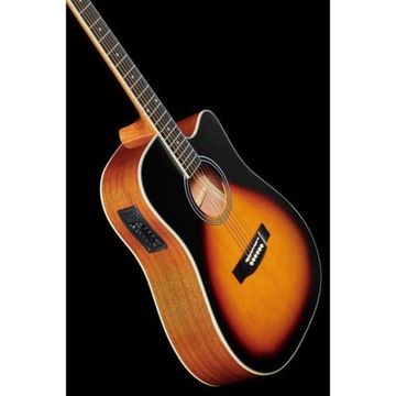 Электронная акустическая гитара Harley Benton D-120CE VS